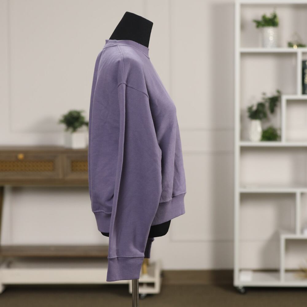 Lululemon Steady State Grape Mist Purple Oversized Crew Sweatshirt Size Small 🤍 - Picture 8 of 12